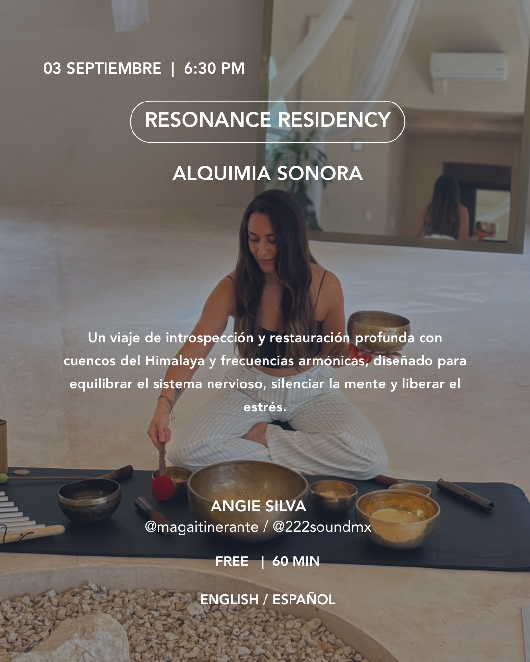 Koti Condesa September 3 2026 Alquimia Sonora event flyer